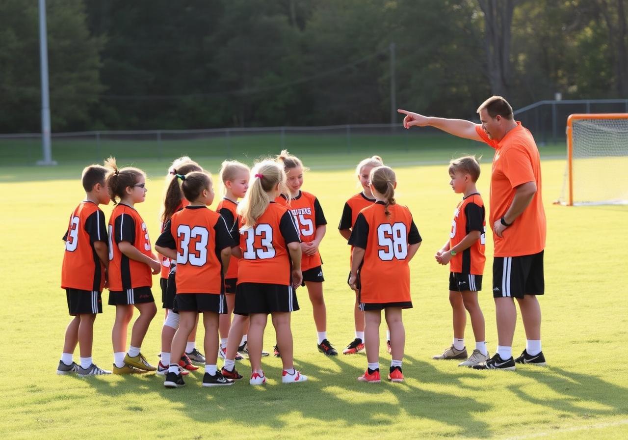 Team huddle
